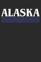 Notebook: Alaska Gift Dot Grid 6x9 120 Pages