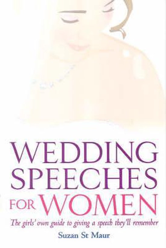 Wedding Speeches For Women - cover