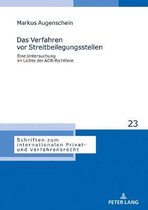 Schriften Zum Internationalen Privat- Und Verfahrensrecht-Das Verfahren vor Streitbeilegungsstellen