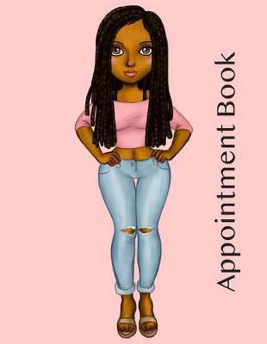 Appointment Book: Undated 52-Week Hourly Appointment Schedule Calendar for Hair Stylist