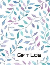 Gift Log: Present Receipt log.Gift Log Book Wedding, Bridal Shower or Baby shower.