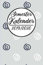Semester Kalender 2019 / 2020: Semesterplaner 2019 2020 - Studienplaner A5, Semesterkalender, Timer, Uni Planer