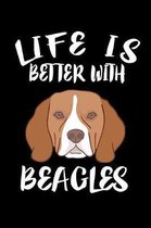 Life Is Better With Beagles: Animal Nature Collection