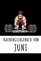 Trainingstagebuch von Juni