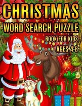 Christmas Word Search Puzzle Book For Kids Ages 4-8