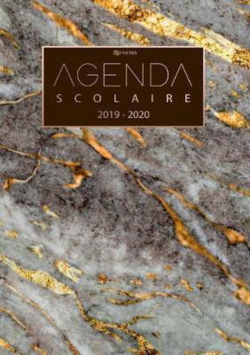 Agenda Scolaire 2019 / 2020 - Calendrier et Agenda Semainier de Août 2019 à Août 2020 et Agenda Semainier - Cadeau Enfant et Étudiant - El Fintera