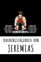 Trainingstagebuch von Jeremias: Personalisierter Tagesplaner für dein Fitness- und Krafttraining im Fitnessstudio oder Zuhause