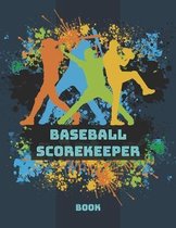 Baseball Scorekeeper Book: Notebook to Keep Track of Baseball Games
