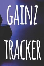 Gainz Tracker: The perfect way to record your gains in the gym - record over 100 weeks of workouts - ideal gift for anyone who loves