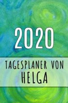 2020 Tagesplaner von Helga: Personalisierter Kalender f�r 2020 mit deinem Vornamen