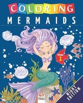 Coloring mermaids - Volume 1 - Night edition