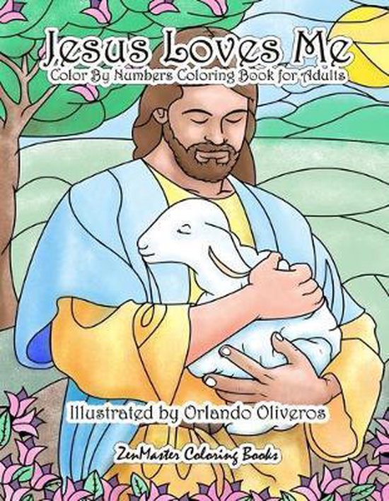 Adult Color by Number Coloring - 550x709 