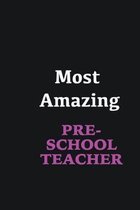 Most Amazing Preschool Teacher: Writing careers journals and notebook. A way towards enhancement