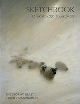 Sketchbook - 8.5x11 Inches: The Stormy Blast - Joseph Farquharson