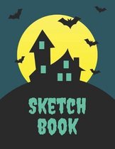 Sketchbook: Notebook for Drawing, Doodling, Crayon Coloring, Writing & Painting - Halloween 13 Nights Fancy for Boys Girls Kids St