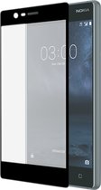 Azuri Curved Tempered Glass RINOX ARMOR - zwart - voor Nokia 3