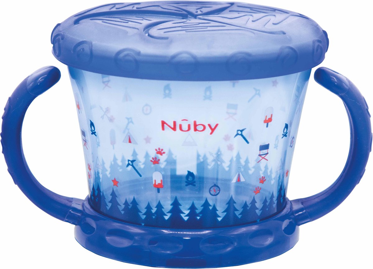 Goedkoopste Nûby - Koekendoosje - Snack keeper - Blauw - 12m