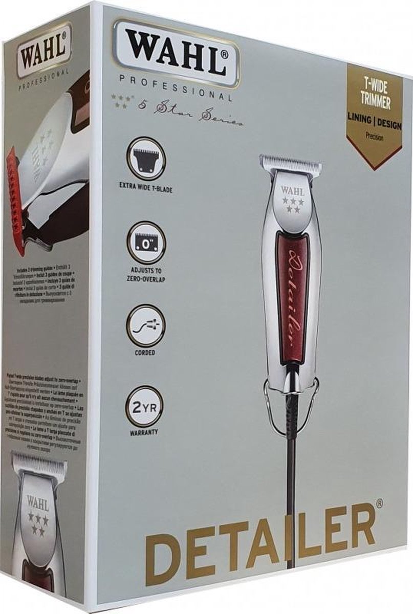 Wahl Detailer 5 Star T-Wide - Baardtrimmer thumbnail 2
