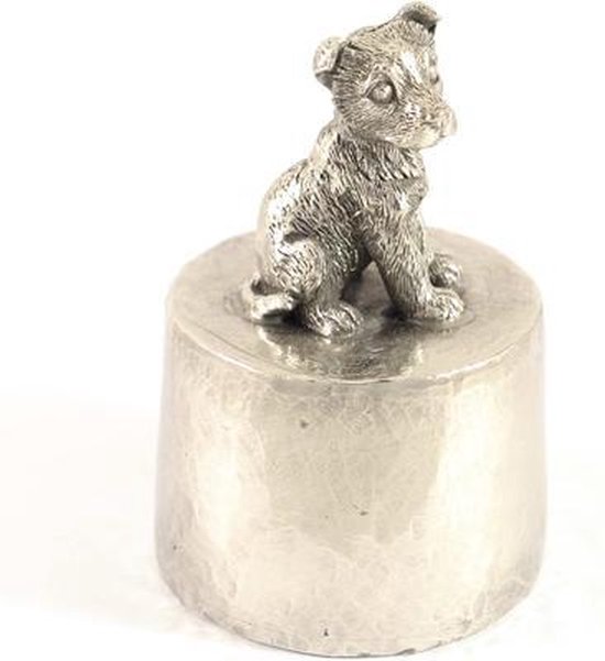 Yorkshire Terrier avec destination de cendres - Urne Animaux de sculpture de cendre de Chiens pour votre chien bien-aimé