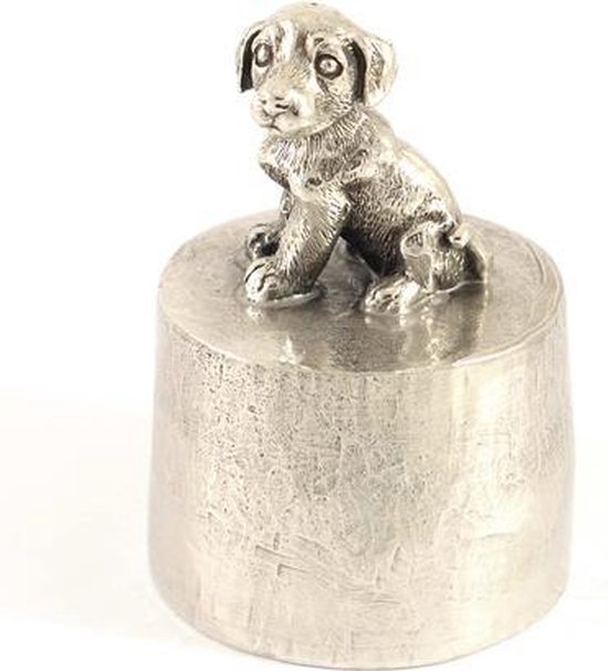 Teckel puppy met asbestemming - Honden Asbeeld Dieren Urn Voor Uw Geliefde Hond