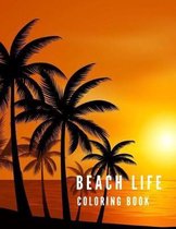 Beach Life Coloring Book