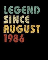 Legend Since August 1986