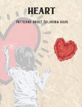 Heart Patterns Adult Coloring Book