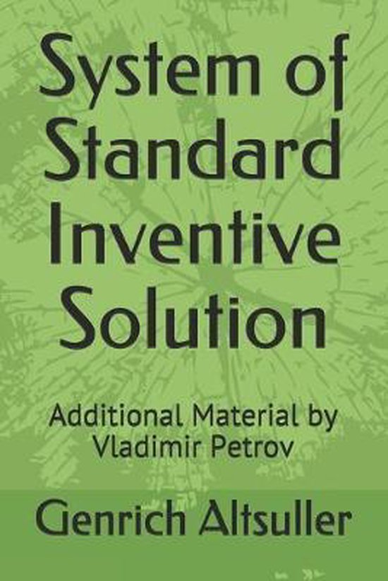 Triz- System of Standard Inventive Solution - cover