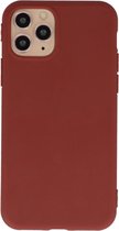 Bestcases Phone Case Backcover Case iPhone 11 Pro Max - Marron