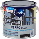 Levis Expert - Ferro Decor - Hoogglans - Zwart - 2.5L