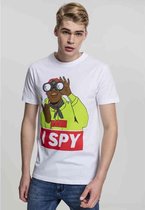 Urban Classics Heren Tshirt -XL- I Spy Wit