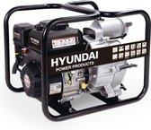 Hyundai vuilwaterpomp / zoutwaterpomp - waterpomp ~ zeewaterpomp 208cc 7pk benzine motor - 750 liter per minuut - 80mm