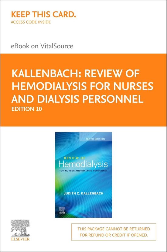 Review of Hemodialysis for Nurses and Dialysis Personnel- El ... - cover