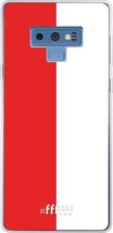 Samsung Galaxy Note 9 Hoesje Transparant TPU Case - Feyenoord #ffffff