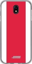 Samsung Galaxy J7 (2017) Hoesje Transparant TPU Case - AFC Ajax #ffffff