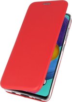 Bestcases Hoesje Slim Folio Telefoonhoesje Samsung Galaxy A01 - Rood