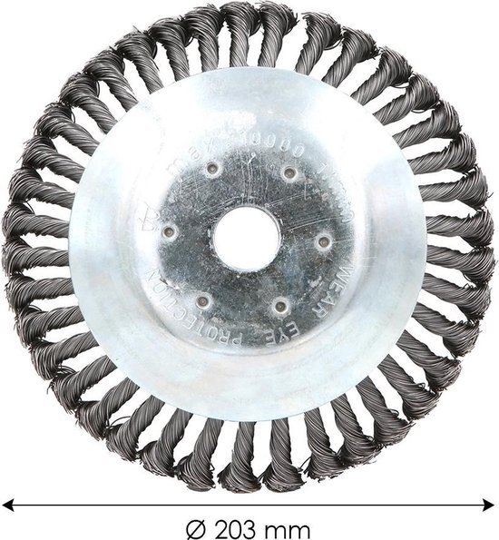Kibani 6-in-1 Multitool - 52 cc / 1.9 PK 2-takt Benzine Motor - Heggenschaar, Kettingzaag, Grastrimmer, Maaidraad 100M, Onkruidborstel, Zaagblad, Maaidraad 100 m & Bosmaaier van Kibani — afbeelding 4