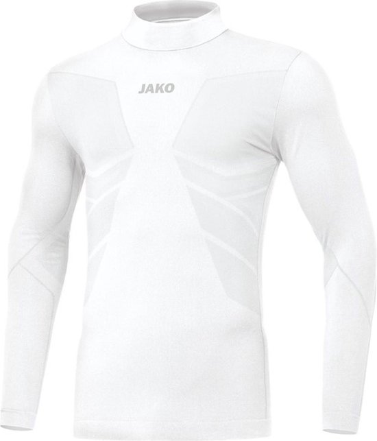 Jako Turtleneck Comfort 2.0 Thermoshirt - Maat L  - Mannen - wit