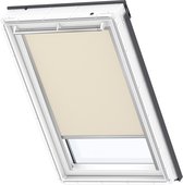 VELUX Origineel Verduisterend Rolgordijn (DKL), Zilveren Kozijn, CK04, Beige