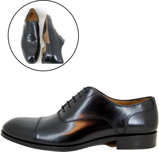 Stravers - Pointure 37 Neat Chaussures pour hommes Noir Petites pointures Chaussures à lacets