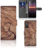 Smartphonehoesje met naam Sony Xperia 10 II GSM Hoesje Tree Trunk