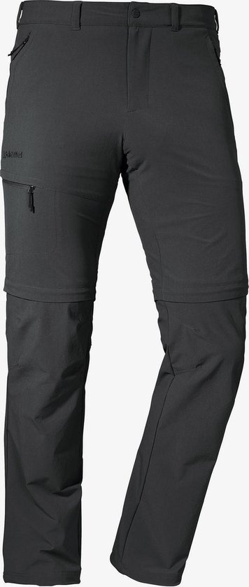 Schöffel Pants Koper Zip Off Men - Asphalt - Outdoor Kleding - Broeken - Afrits broeken