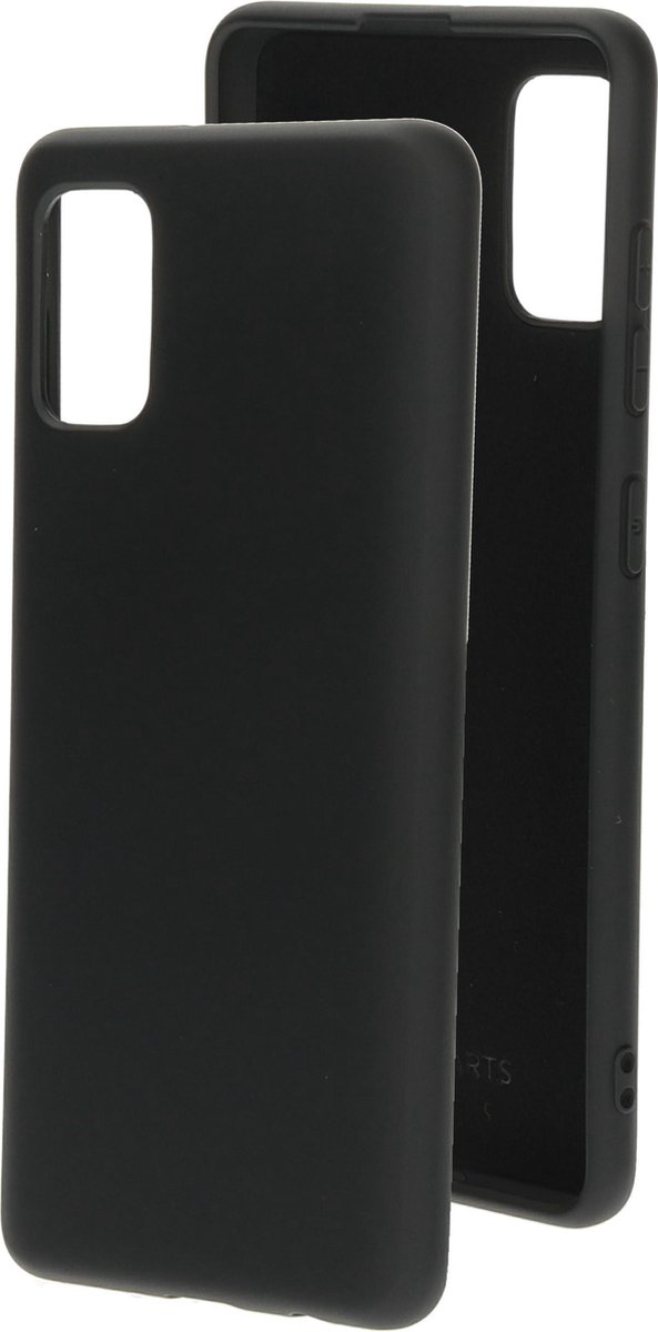 Samsung Galaxy A41 Hoesje - Siliconen - Zwart - Mobiparts