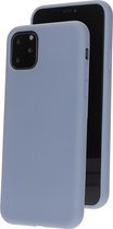 Mobiparts hoesje geschikt voor de Apple iPhone 11 Pro Max - Siliconen - Grijs