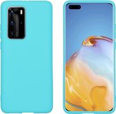 iMoshion Color Backcover Huawei P40 Pro hoesje - mintgroen