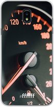 Samsung Galaxy J7 (2018) Hoesje Transparant TPU Case - No Speed Limit #ffffff