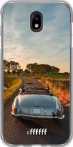 Samsung Galaxy J7 (2017) Hoesje Transparant TPU Case - Oldtimer Mercedes #ffffff