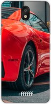 LG K30 (2019) Hoesje Transparant TPU Case - Ferrari #ffffff
