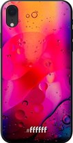 iPhone Xr Hoesje TPU Case - Colour Bokeh #ffffff