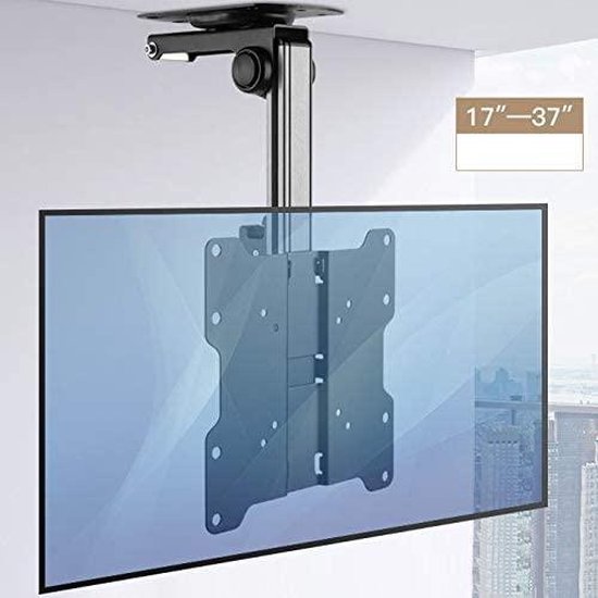 bol.com | Opklapbare TV Plafondsteun - Monitor Plafond Ophang Beugel Steun  - Inklapbaar...
